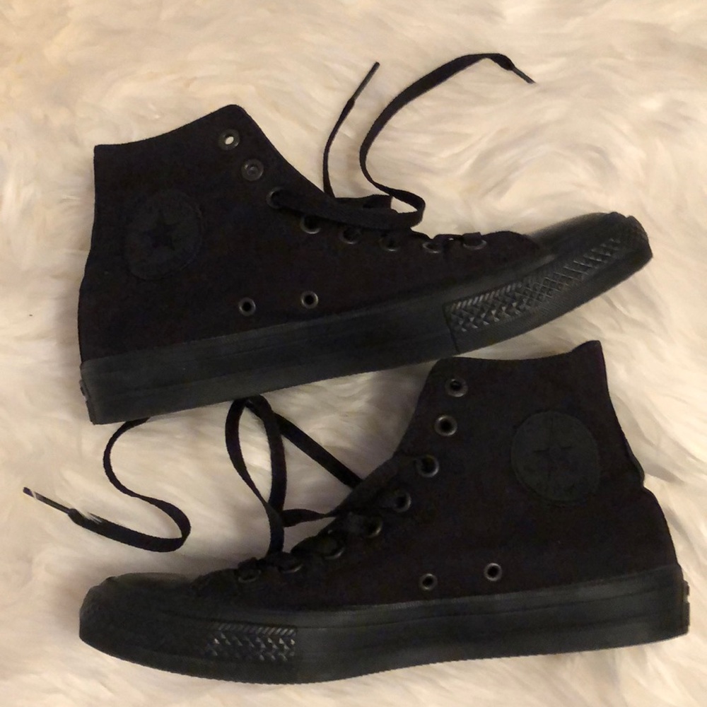 All-Black Converse Chuck Taylors